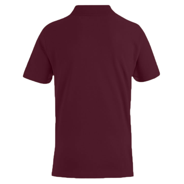 Premium Herren Polo Shirt Light Grey, Navy oder Burgundy mit Logo