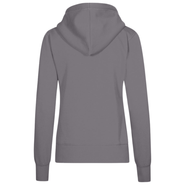 Premium Damen Hoody Jacket Light Grey, Navy, Olive, Fire Red mit Logo
