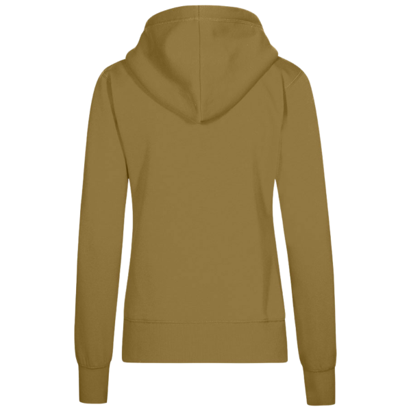Premium Damen Hoody Jacket Light Grey, Navy, Olive, Fire Red mit Logo