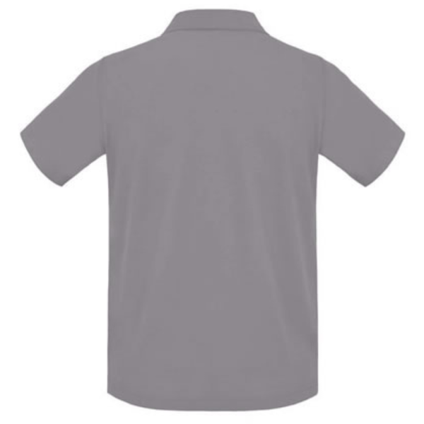 Premium Herren Polo Shirt Light Grey, Navy oder Burgundy mit Logo