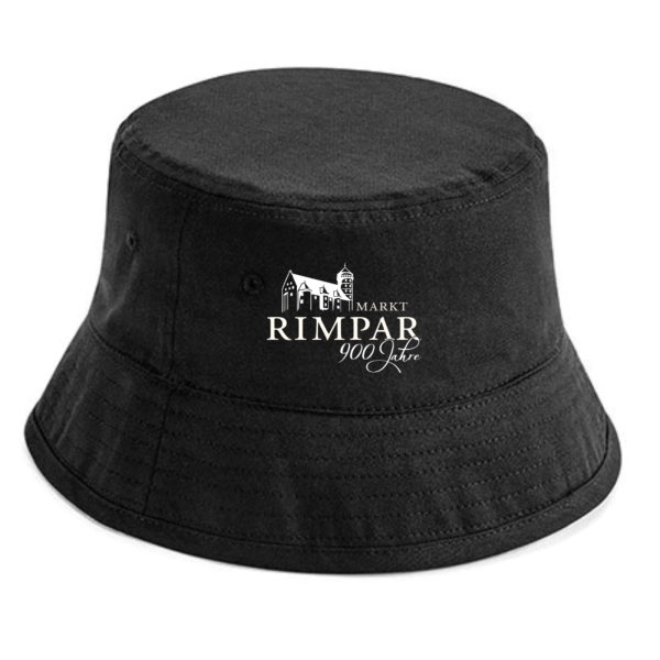 Fischermütze oder Cap schwarz I Marineblau mit Logo